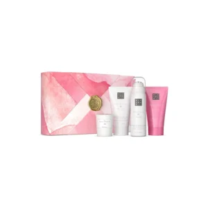 The Rituals THE RITUAL OF SAKURA SMALL SET 2023 gift set for women features a curated selection of body care products in a small size.