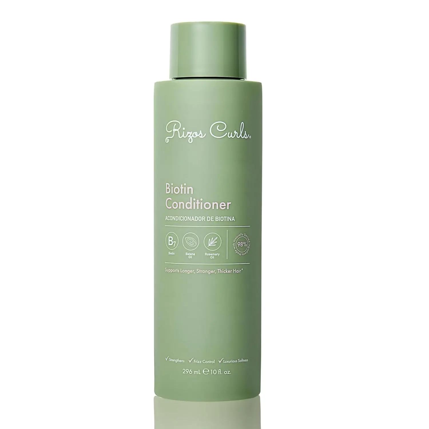 The Rizos Curls Travel Biotin Wash Set offers a refreshing aromatherapeutic experience with a custom fragrance featuring notes of lemon, lime, white florals, coconut milk, amber, and vanilla.