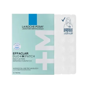 La Roche Posay Effaclar acne spot patches visibly absorb blemishes and reduce post-acne marks, offering a discreet and effective blemish treatment for acne-prone skin.