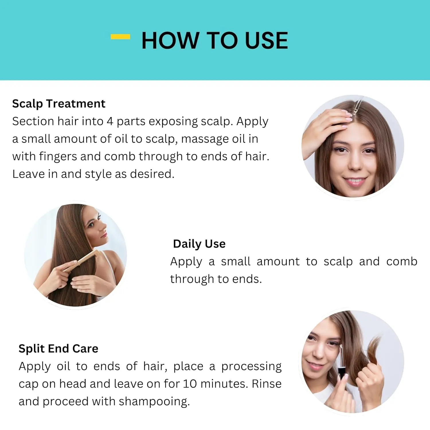 Concentrated rosemary hair treatment oil with biotin and batana helps reduce hair fall, strengthen roots and support hair regrowth for thicker, stronger hair.