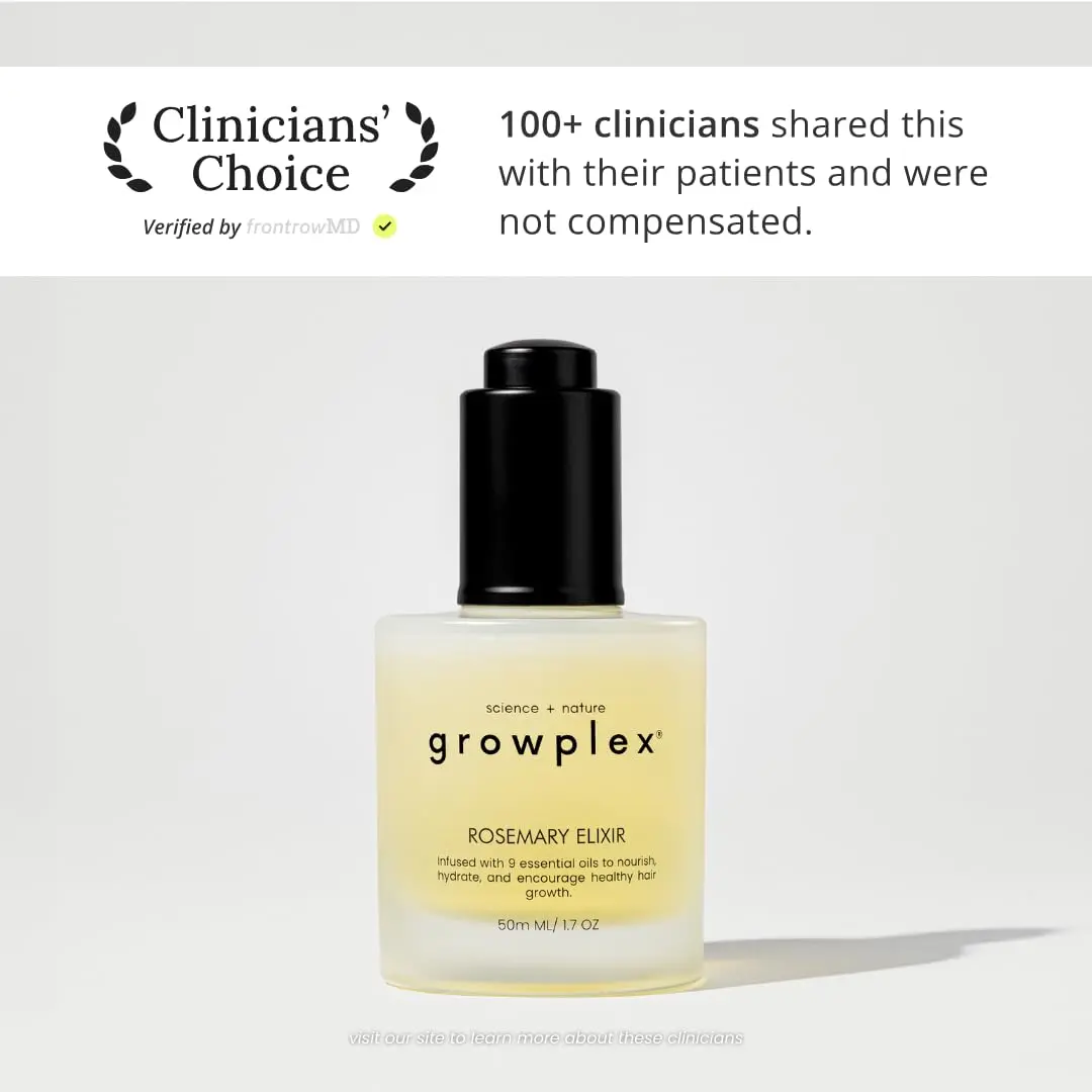 This rosemary scalp oil is infused with nine essential oils, including rosemary and peppermint, to promote a healthy and nourished scalp for men and women.