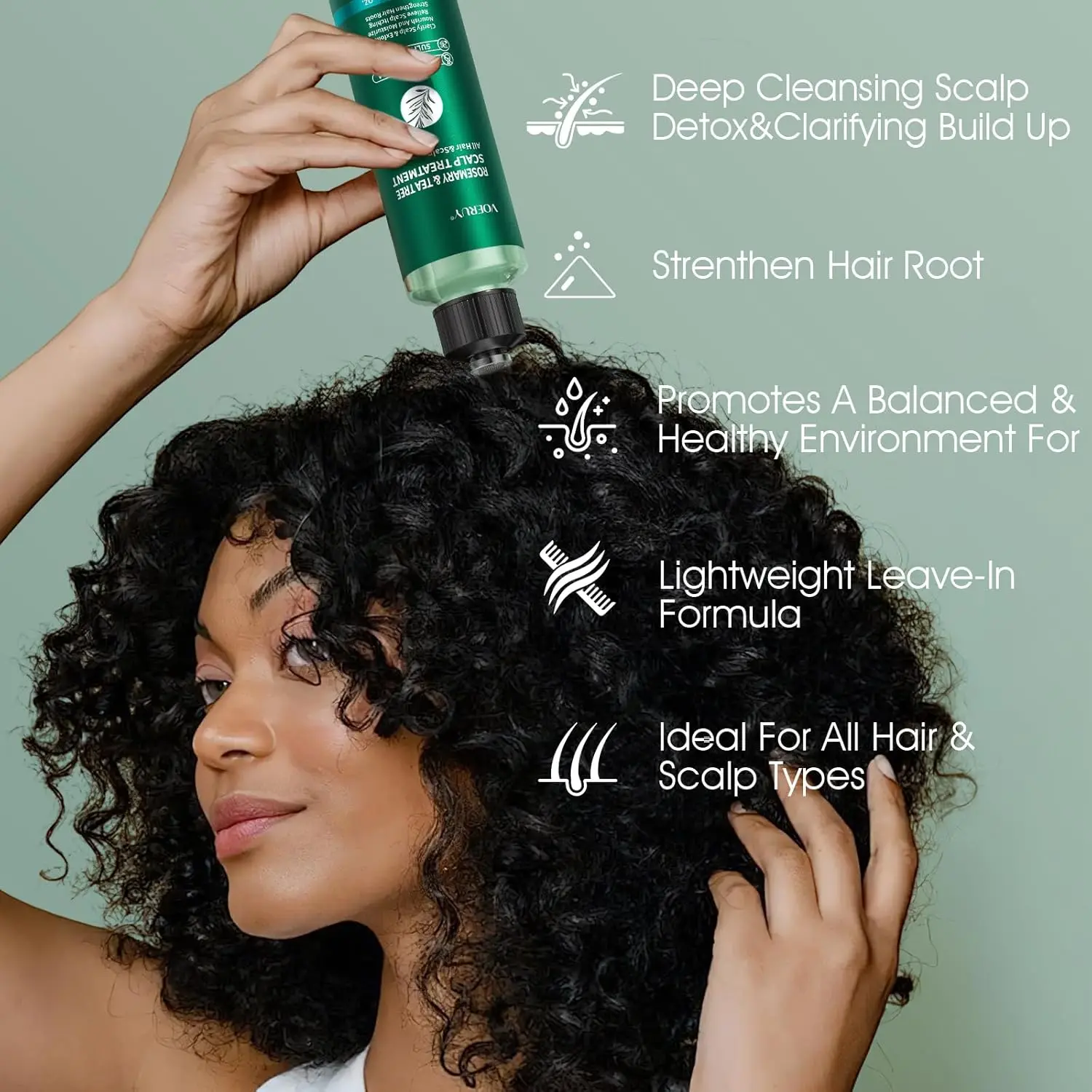 This rosemary and tea tree scalp treatment detoxifies and clarifies build-up, leaving your dry, itchy scalp feeling refreshed.