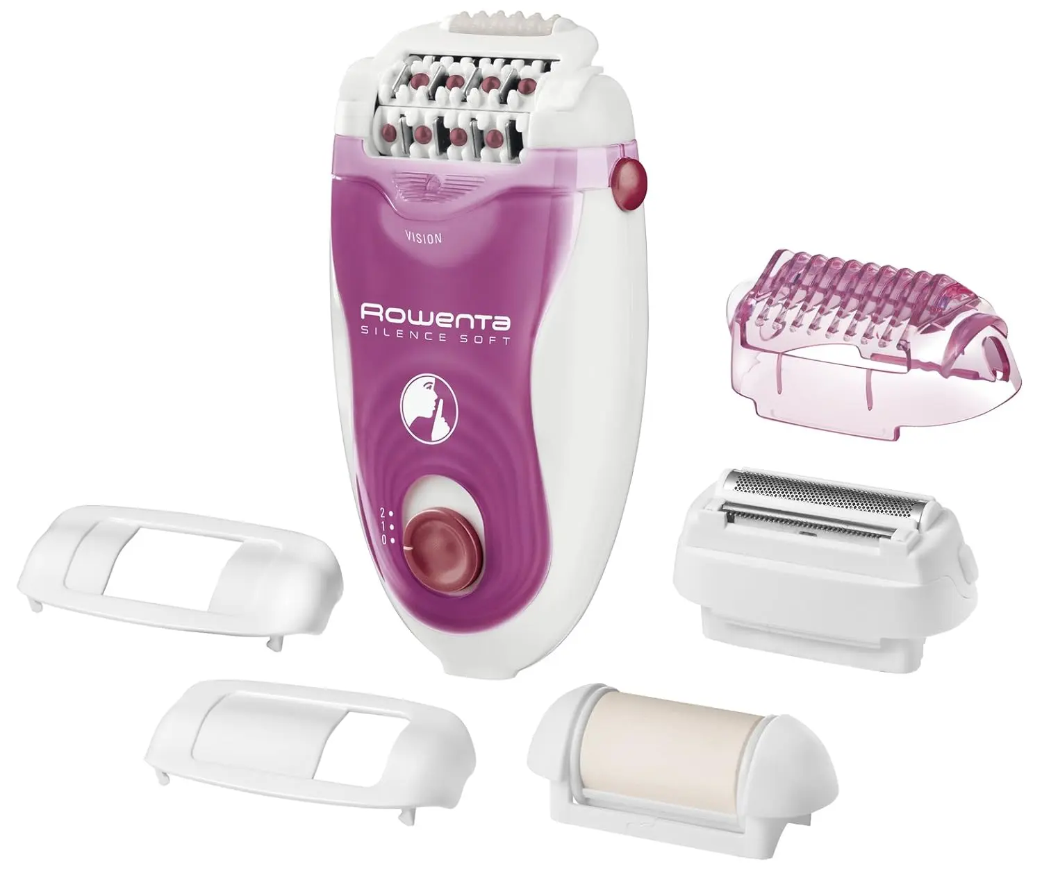 The Rowenta EP5660 epilator provides effective, gentle hair removal with 24 tweezers, a pain relief system, and micro-contact technology for precise hair removal.