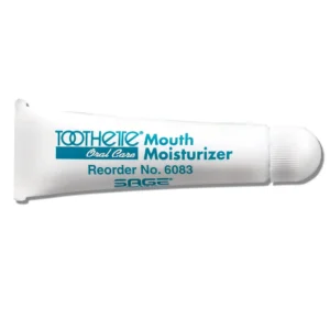 A tube of Sage Toothette oral moisturizer to help relieve dry mouth.
