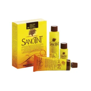 Sanotint Classic Natural Brown hair dye provides gentle, permanent color with birch extract to strengthen hair and soothe the scalp.