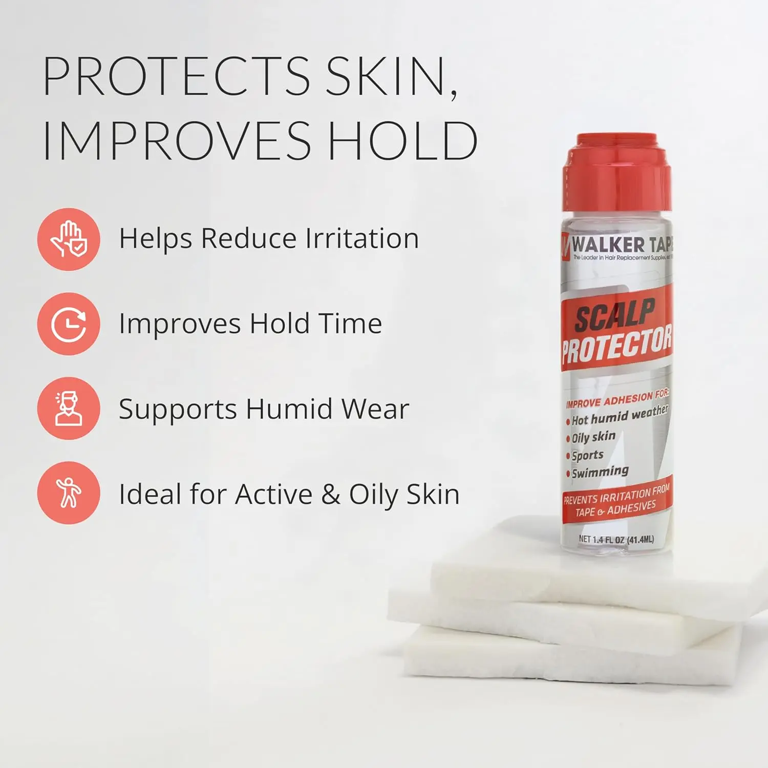 This is a scalp protector, a hair care product designed for thick hair, in a 1.4oz container.