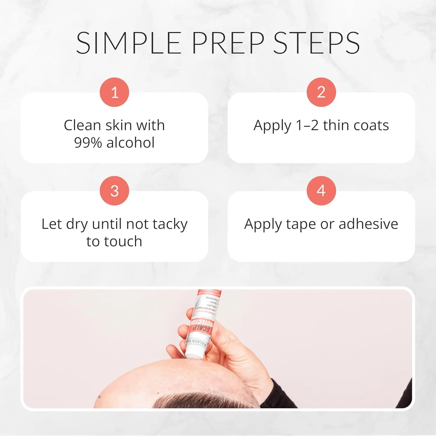 This is a scalp protector, a hair care product designed for thick hair, in a 1.4oz container.