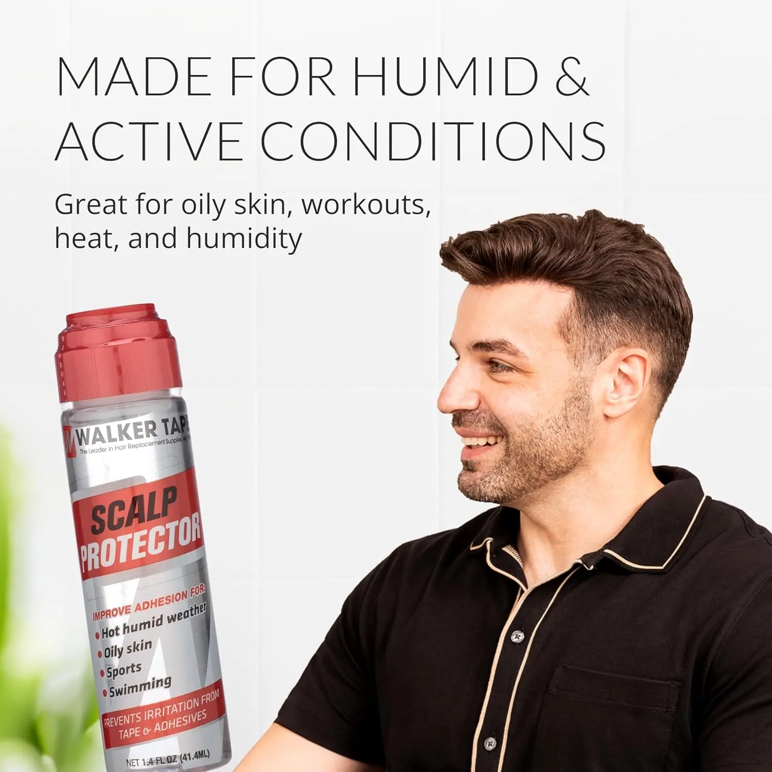 This is a scalp protector, a hair care product designed for thick hair, in a 1.4oz container.