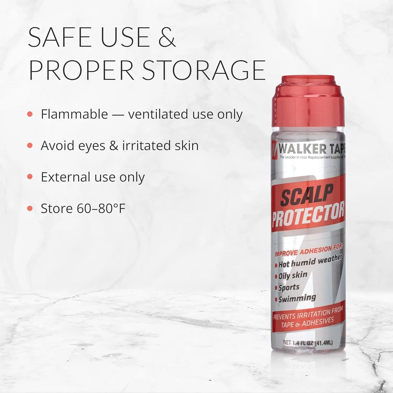 This is a scalp protector, a hair care product designed for thick hair, in a 1.4oz container.