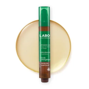 This vegan hair growth serum strengthens the scalp, reduces hair loss, and hydrates dry, itchy skin with its easy-to-use roll-on applicator.