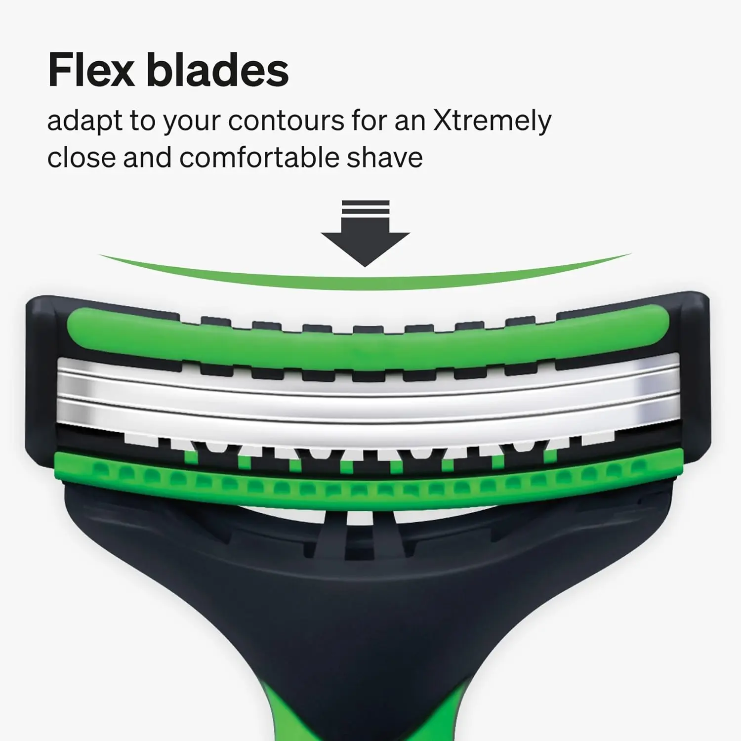 Schick Xtreme3 Sensitive disposable razor features three flexible blades, aloe lubrication, and ergonomic no-slip grip for a comfortable and irritation-free shave.