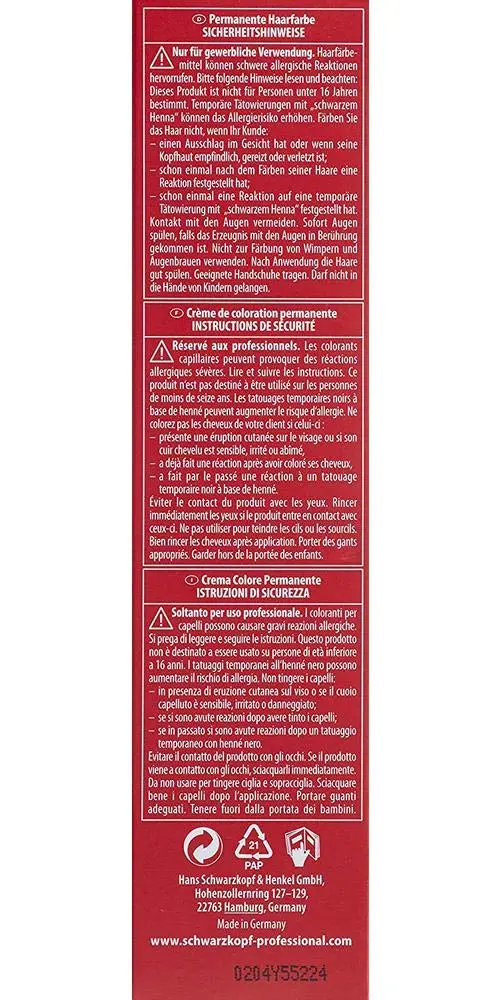 Schwarzkopf Igora Royal hair color provides 100% white hair coverage, natural extra shades, and intense shine, perfect for thick and resistant hair.