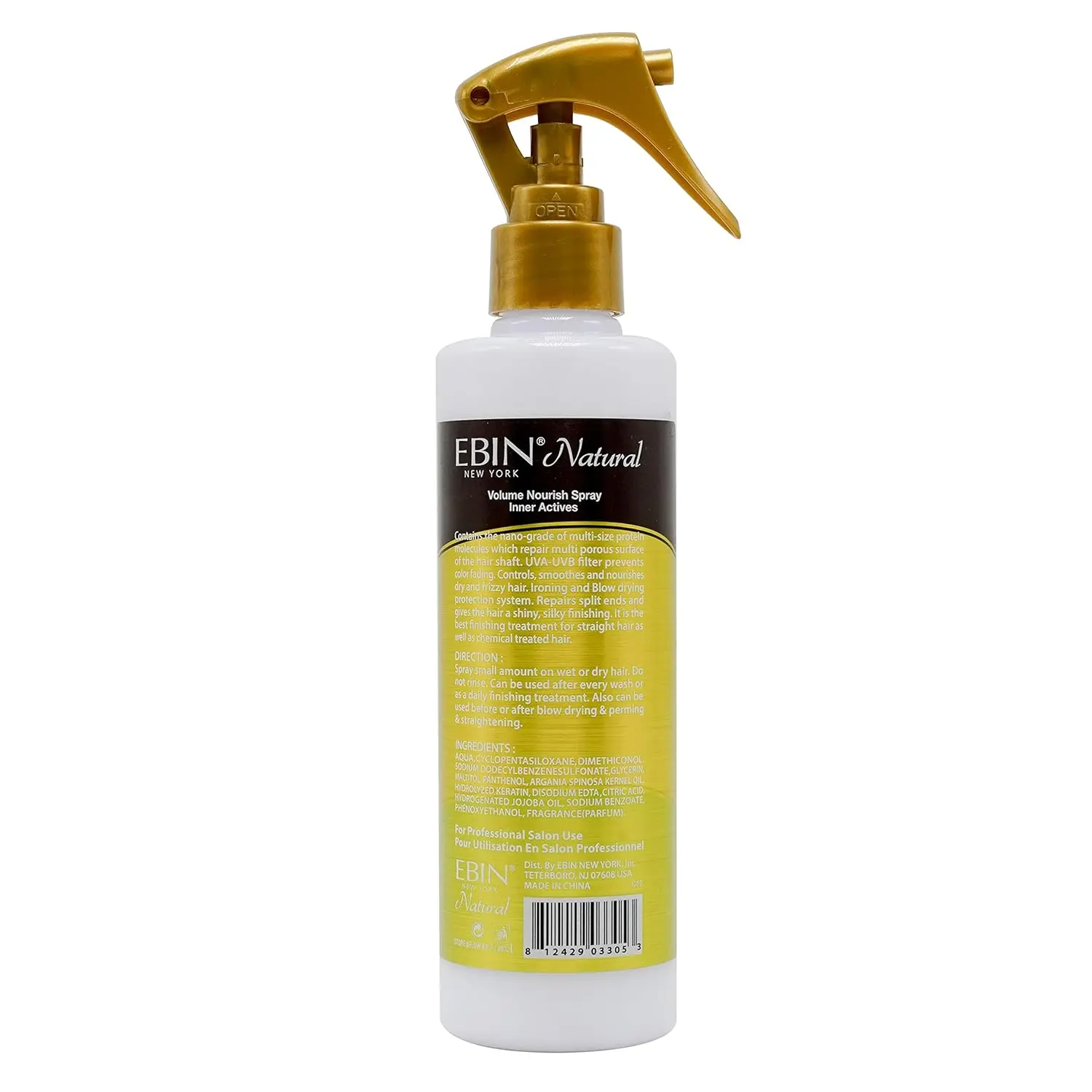 The 5 Second Detangler infused with Moroccan Argan Oil instantly detangles and adds lightweight moisture, softening natural curls, coils, and waves for healthy, smooth hair.