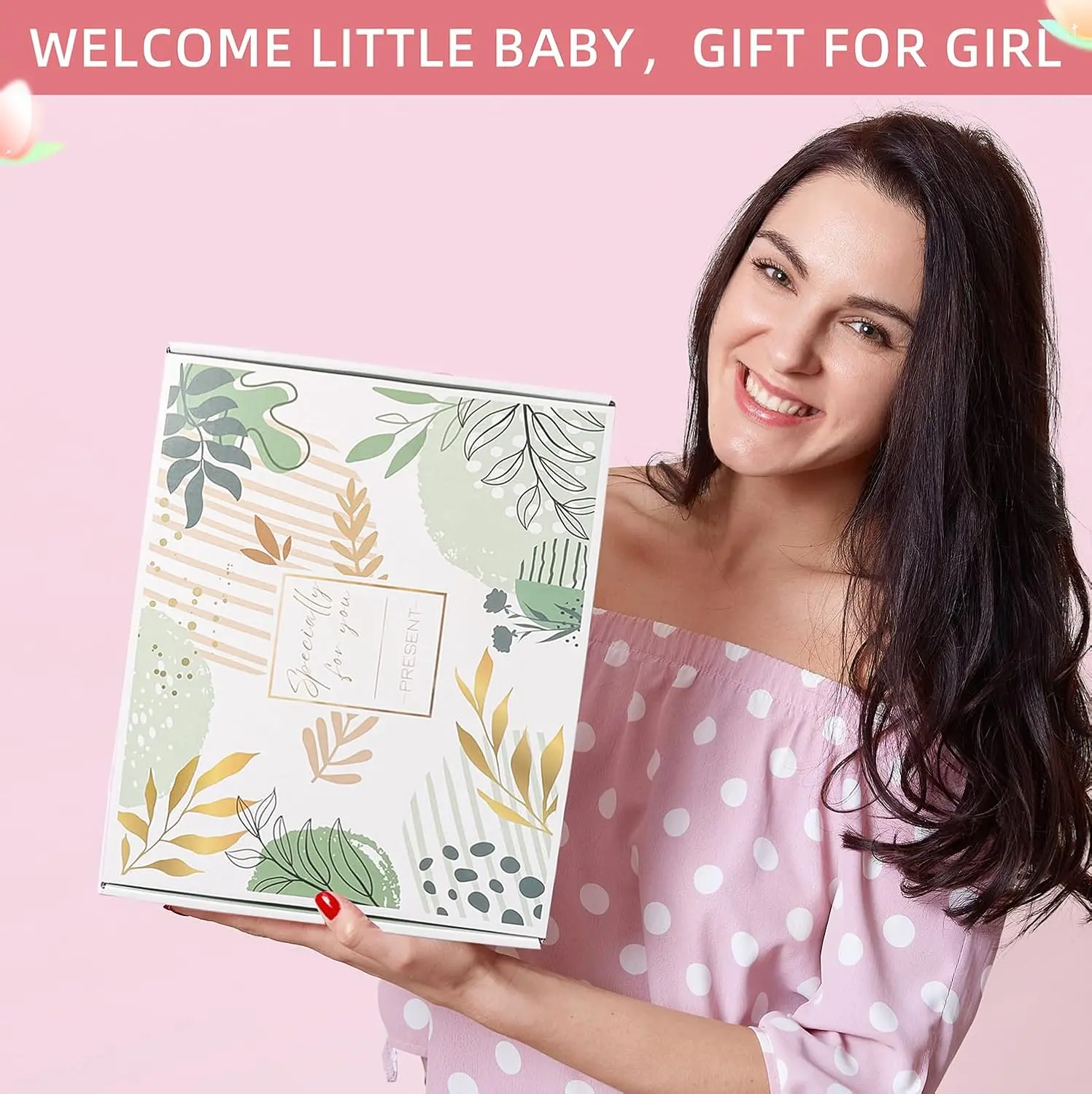 This self care gift basket for women includes a blanket, tumbler, candle, soap, bath bomb, jade roller set, eye mask, and socks.