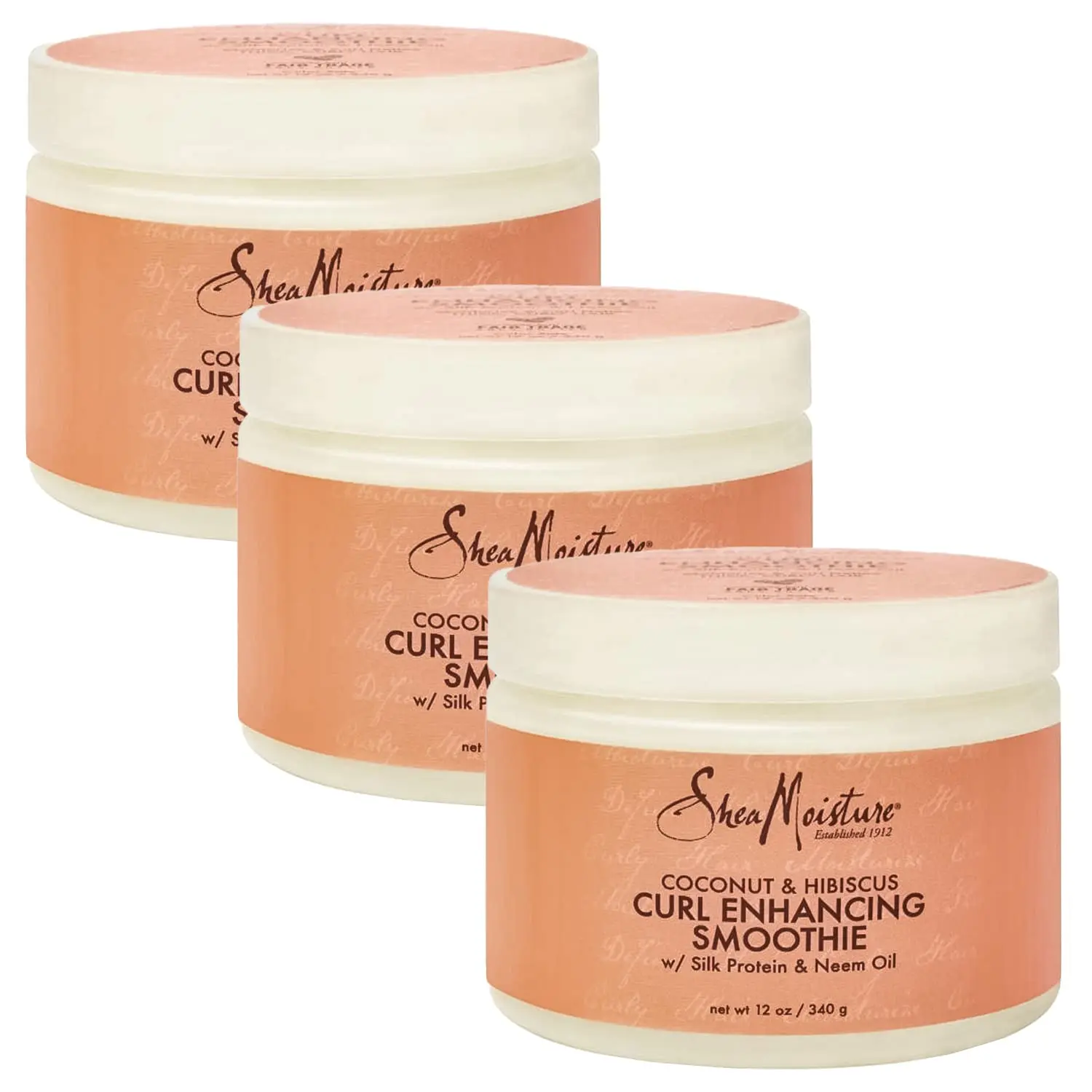 Shea Moisture Coconut and Hibiscus Curl Enhancing Smoothie provides all-day hydration and brilliant shine, perfect for twist-outs, braids, and wash-and-go styles.