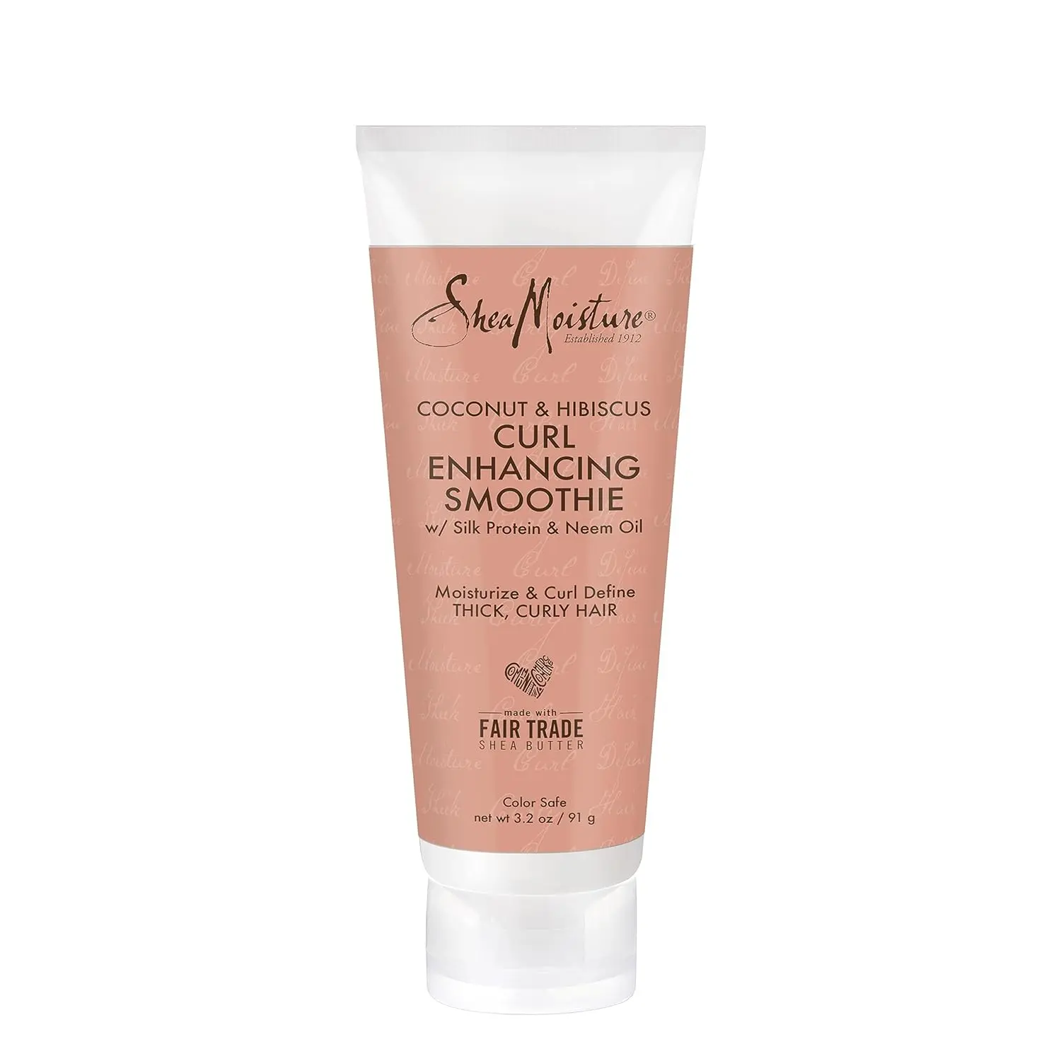 Shea Moisture Coconut and Hibiscus Curl Enhancing Smoothie provides all-day hydration and brilliant shine, perfect for twist-outs, braids, and wash-and-go styles.