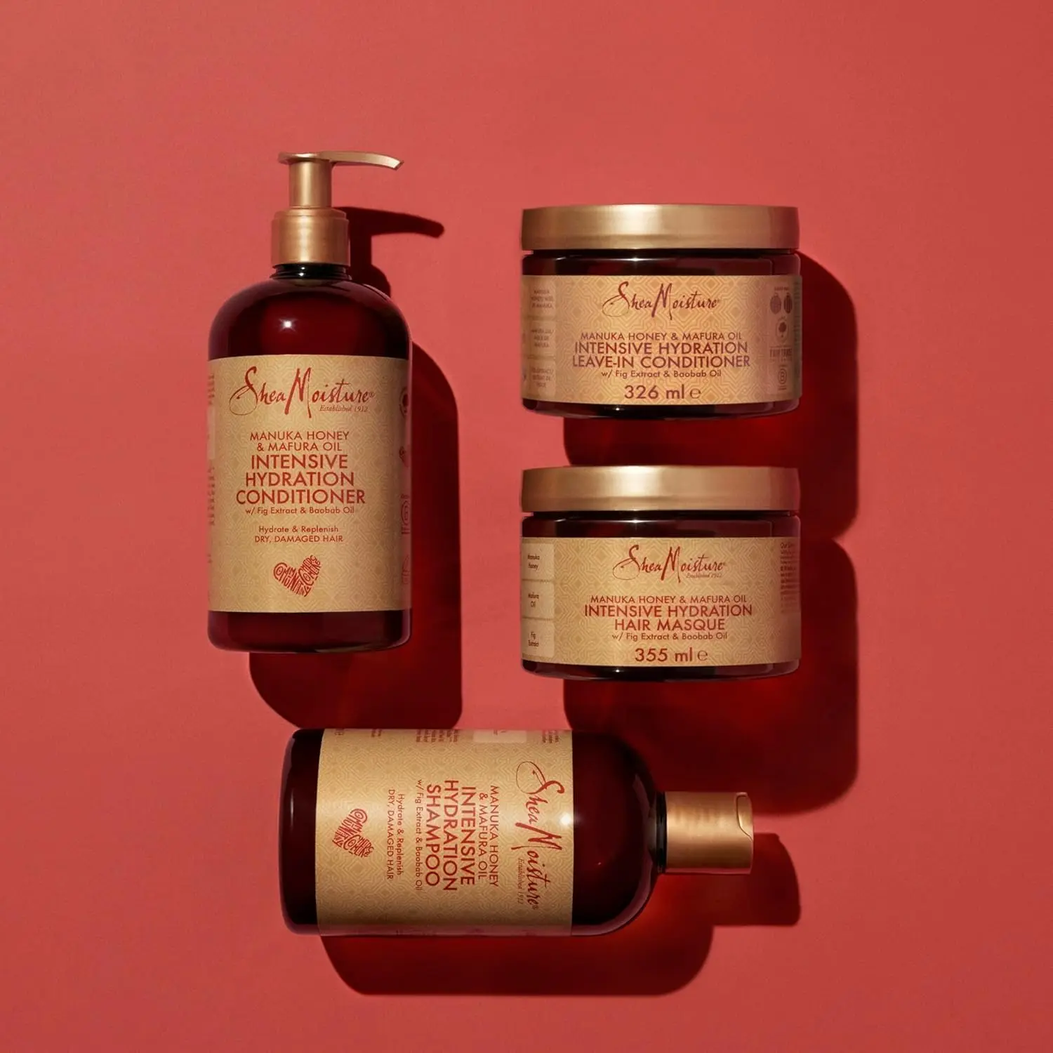 Shea Moisture Manuka Honey & Mafura Oil hair mask intensely hydrates and restores dry, damaged hair with a sulphate and silicone free formula.