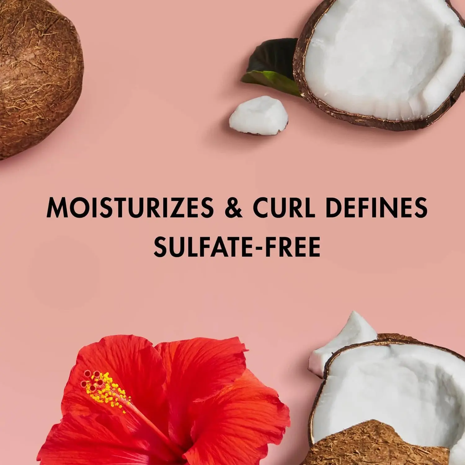 SheaMoisture Coconut & Hibiscus hair product bundle featuring Curl Enhancing Smoothie, Curl & Style Milk, and Frizz Free Curl Mousse for moisturizing, defining, and controlling frizz in curly hair.