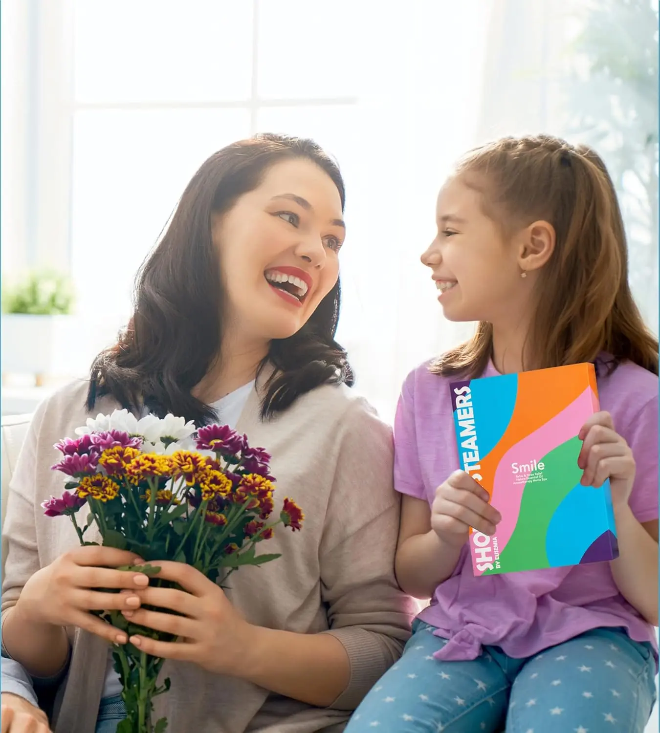 This set of twelve aromatherapy shower steamers for women includes a variety of scents like lavender, lemon, vanilla, rosemary, ocean, and rose, beautifully gift-packed for stress relief and aromatherapy.