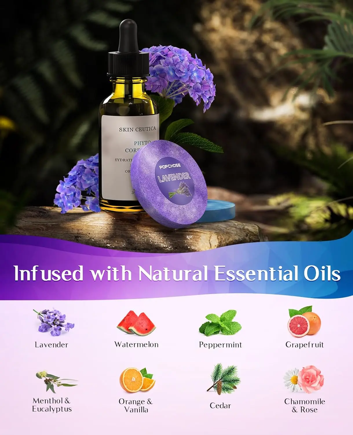 POPCHOSE aromatherapy shower steamers are relaxing self care gifts for women, moms, and friends, offering a spa-like experience at home with natural essential oils.