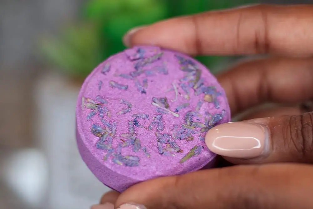 Experience aromatherapy in your shower with organic shower steamers infused with essential oils for stress relief and relaxation, making it the perfect spa gift.