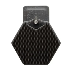 This silicone body scrubber provides gentle exfoliation, deep cleaning, and cellulite reduction, while the included hook offers convenient shower storage.