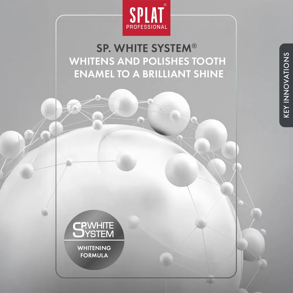 SPLAT Biocalcium toothpaste helps remineralize enamel and reduce sensitivity with Hydroxyapatite and Calcium Lactate, offering effective cleaning with natural papaya enzyme.