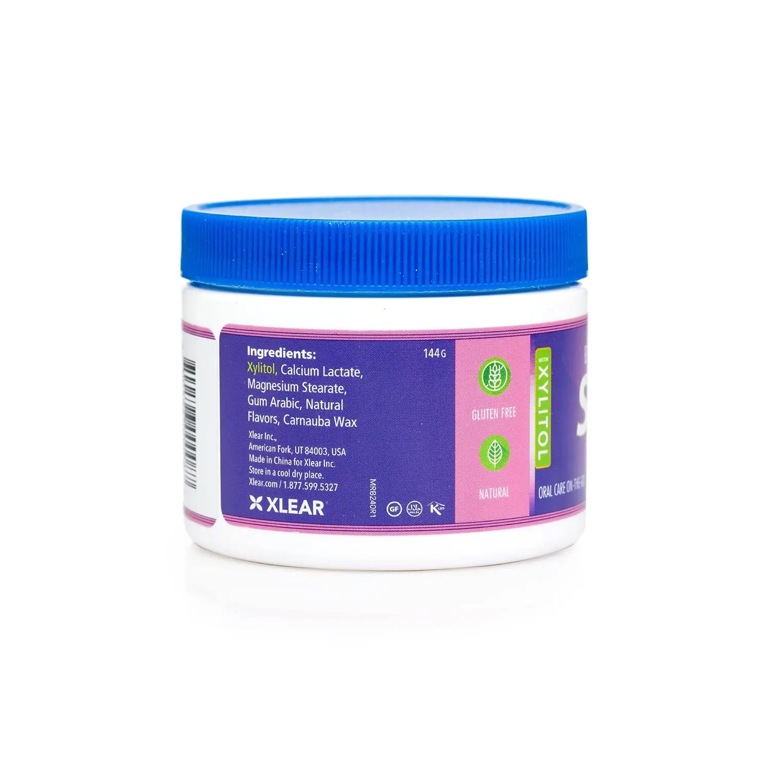 Two packs of Spry Xylitol Berry Blast Mints sugar-free hard candy, a dentist-recommended, low-calorie, and non-GMO treat that promotes oral health, increases saliva production, and helps stop bad breath with natural berry flavor.