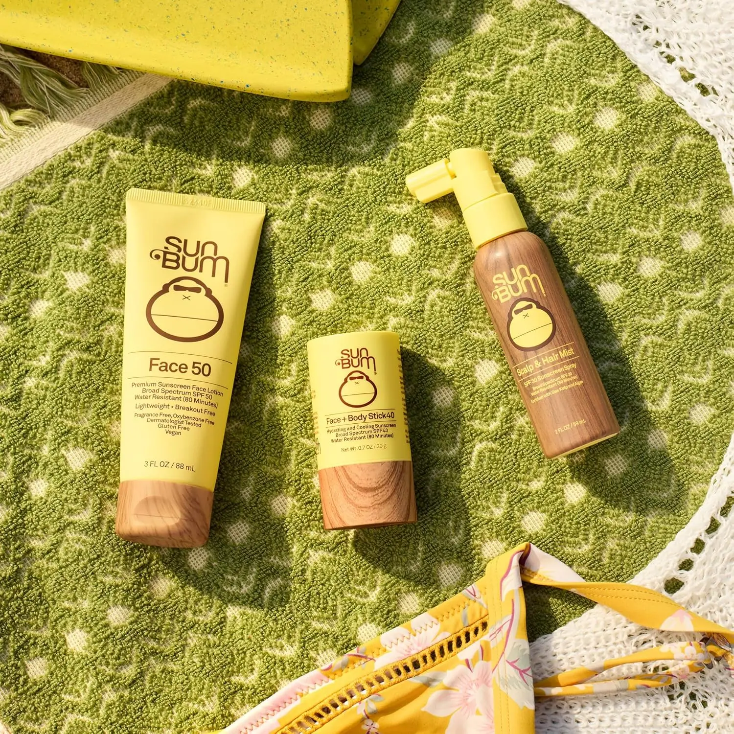 Sun Bum SPF 30 scalp and hair mist provides broad spectrum UVA/UVB protection while keeping hair smelling fresh and protected from the sun.