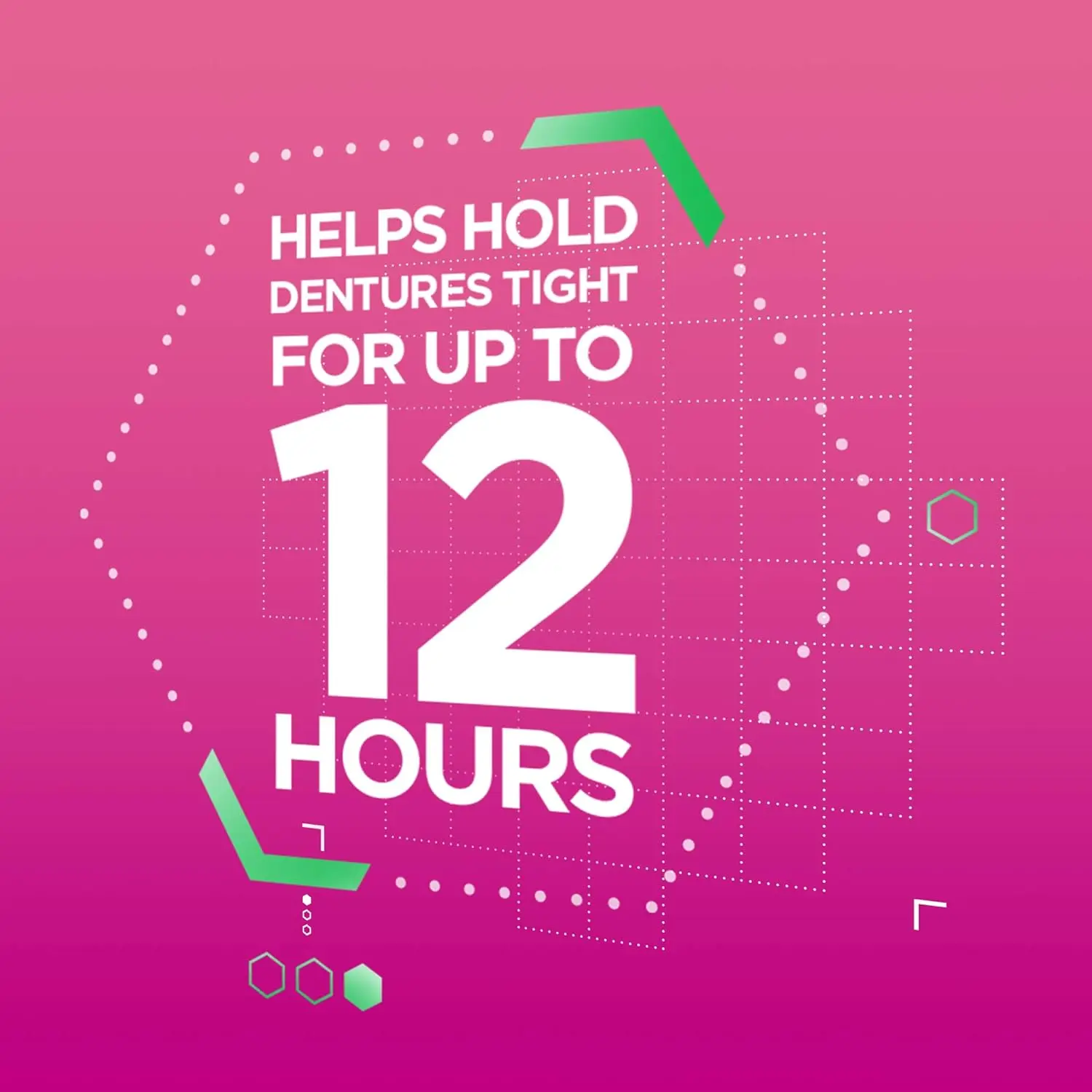 Tube of Super Poligrip Original zinc-free denture adhesive cream that provides a strong, 12-hour hold for dentures and partials while sealing out food particles.