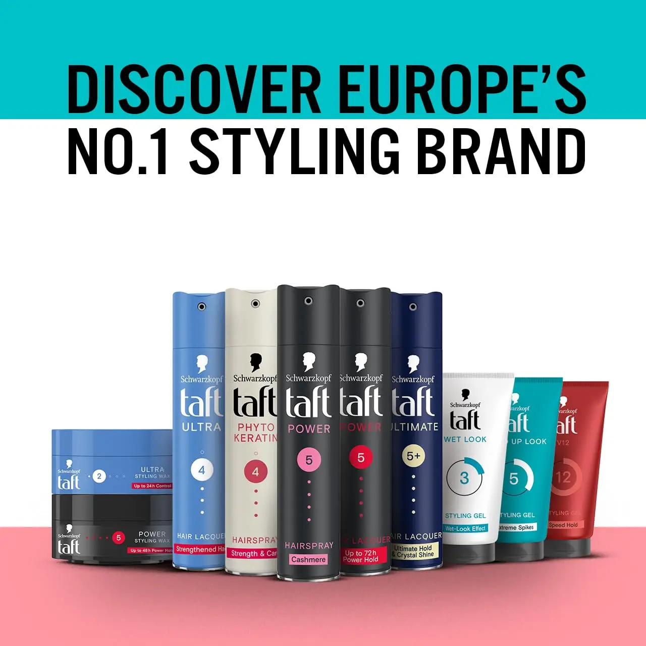 Schwarzkopf Taft Power Wax provides caffeine-strength, all-weather power hold for structured and strengthened hair, working effectively on both wet and dry hair.