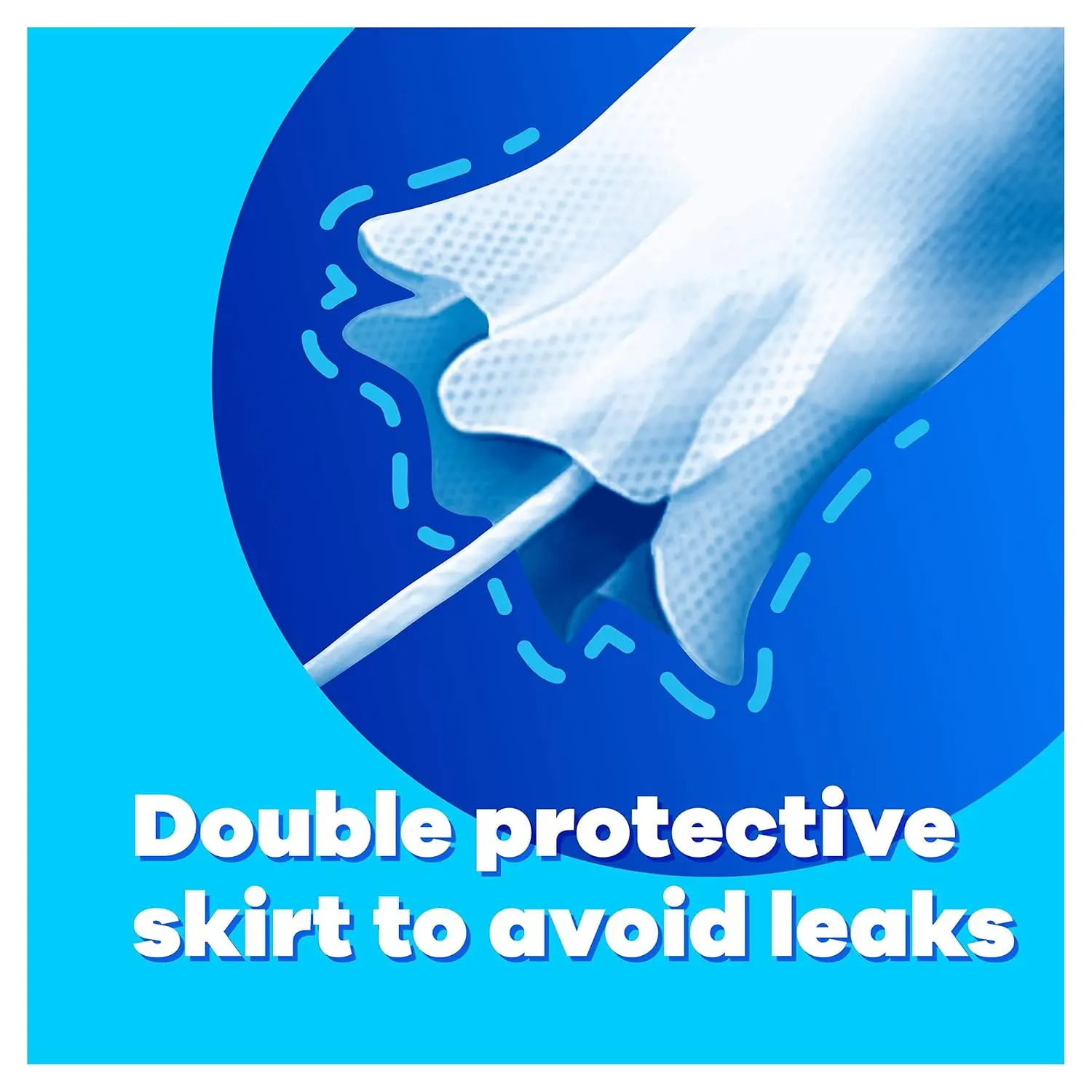 Tampax Compak Super tampons with retractable applicator provide comfortable, discreet period protection and leakage prevention.