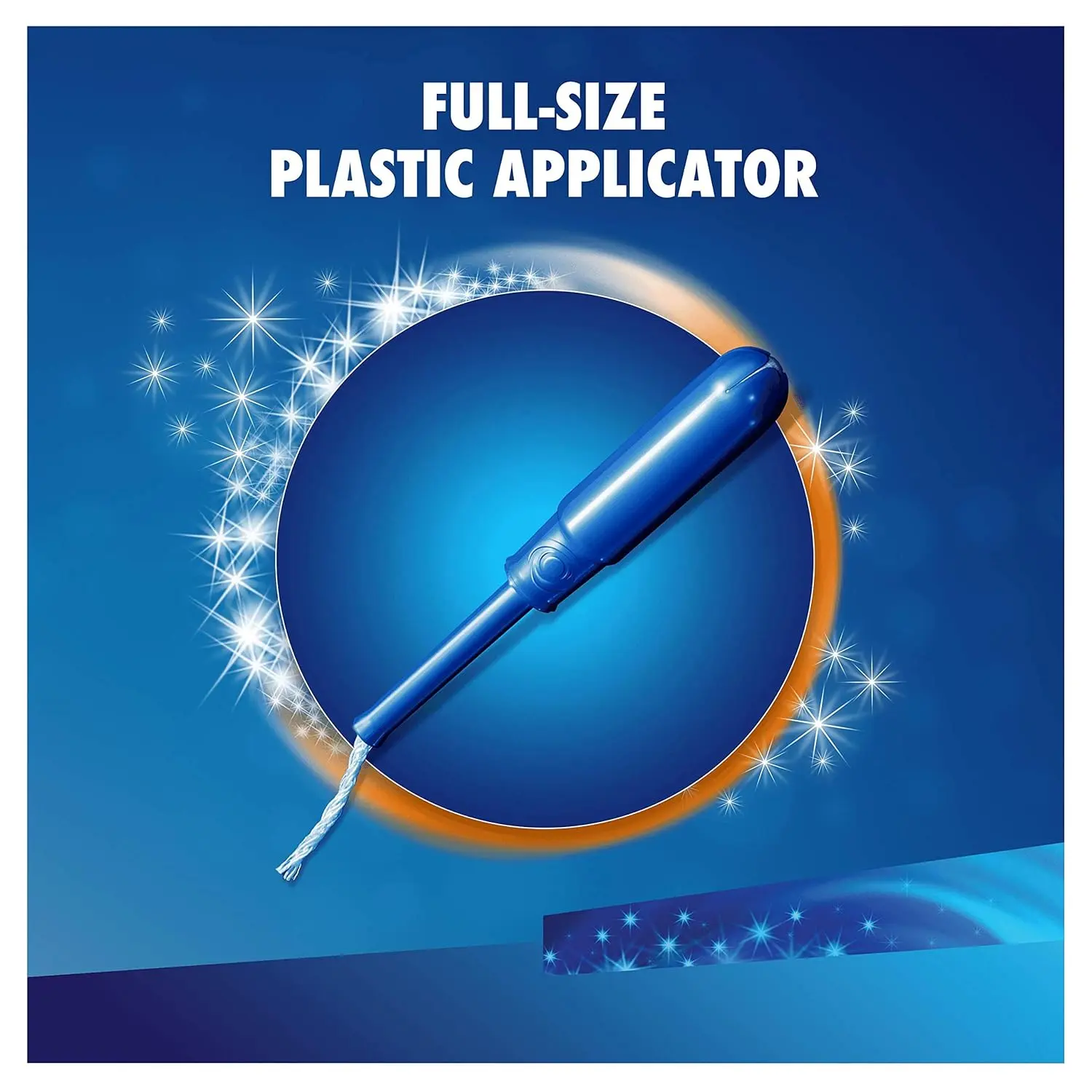 This is a box of Tampax Pearl Super Plus absorbency tampons with 18 tampons per box, manufactured by Procter & Gamble.