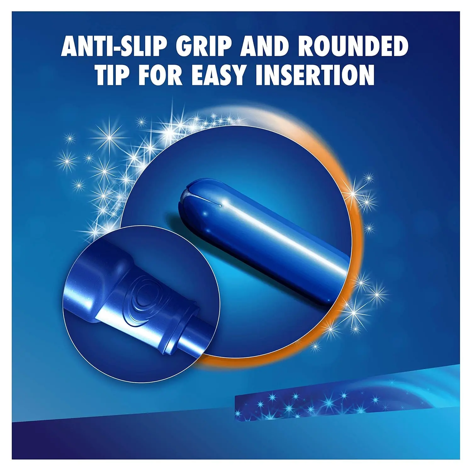 This is a box of Tampax Pearl Super Plus absorbency tampons with 18 tampons per box, manufactured by Procter & Gamble.