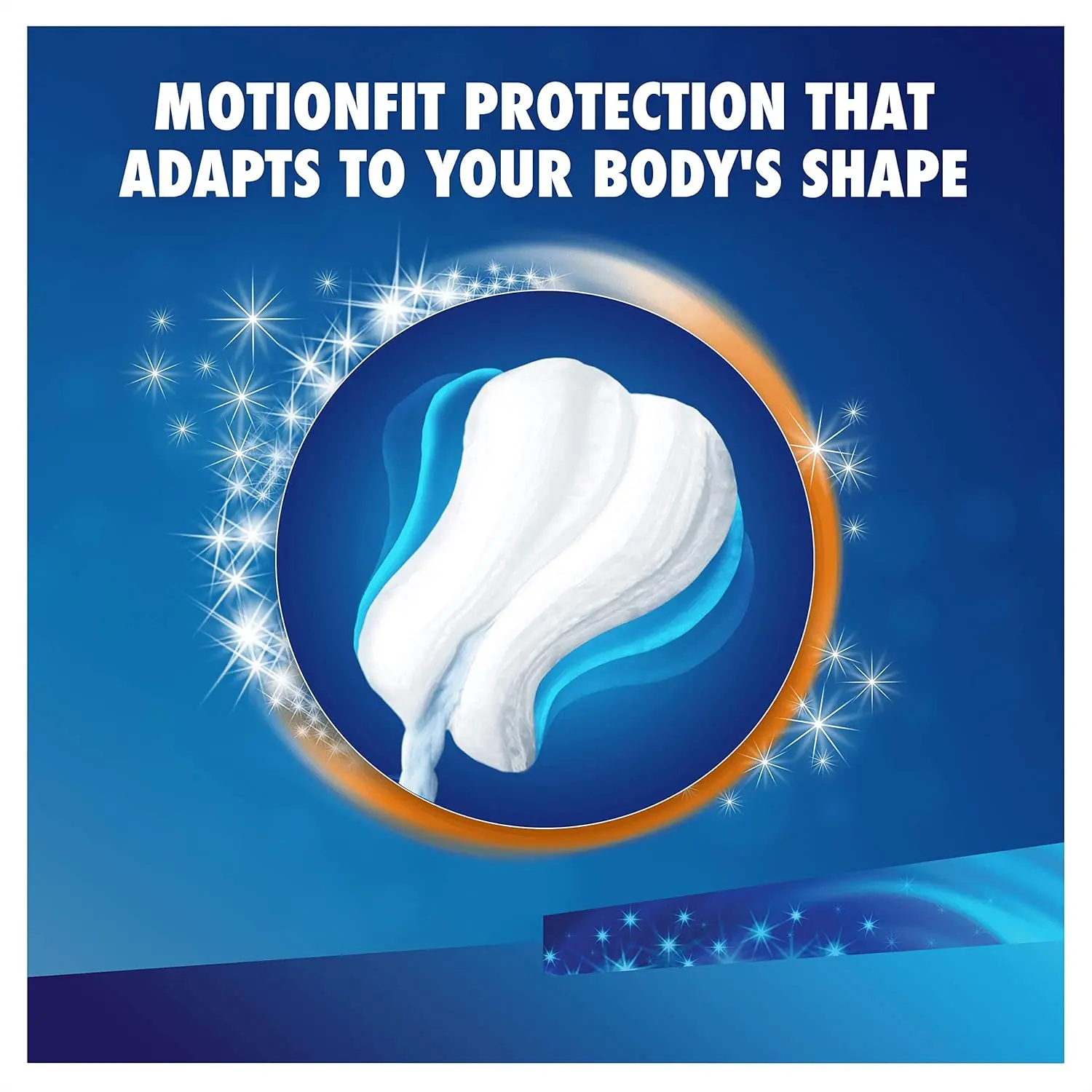 This is a box of Tampax Pearl Super Plus absorbency tampons with 18 tampons per box, manufactured by Procter & Gamble.