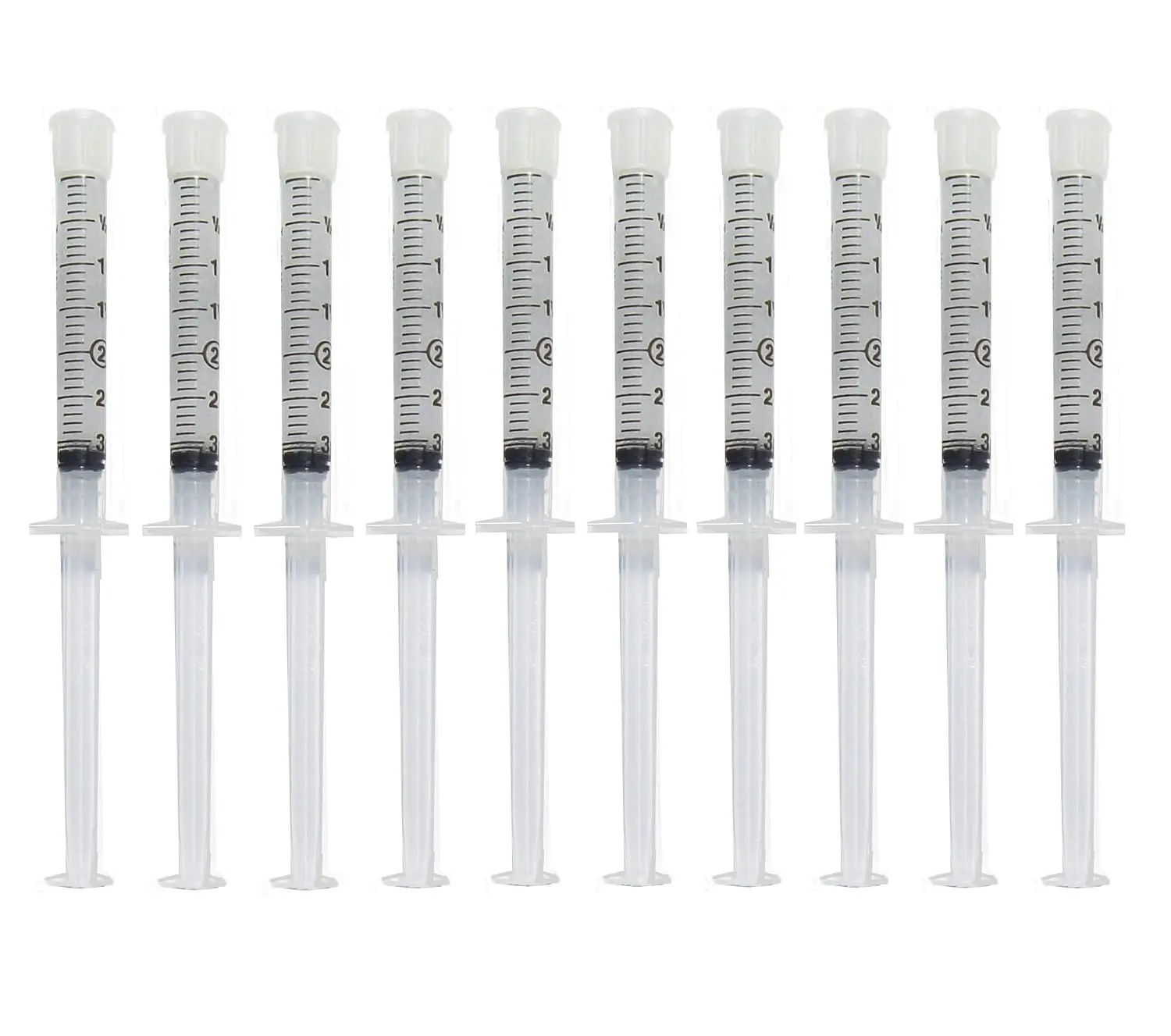 Ten 3ml syringes of 22% carbamide peroxide teeth whitening gel, a professional strength formula made in the USA for removing stubborn stains at home.