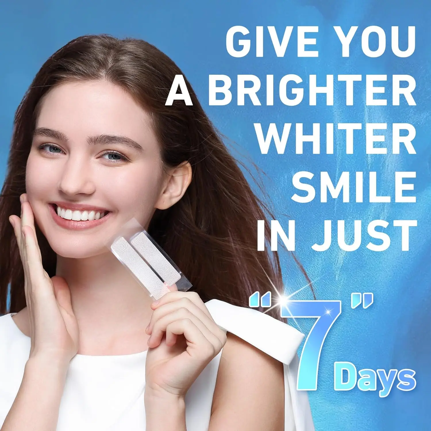 Achieve a confident, whiter smile with these enamel-safe teeth whitening strips formulated with coconut oil, gentle enough for sensitive teeth, and effective for removing stains.