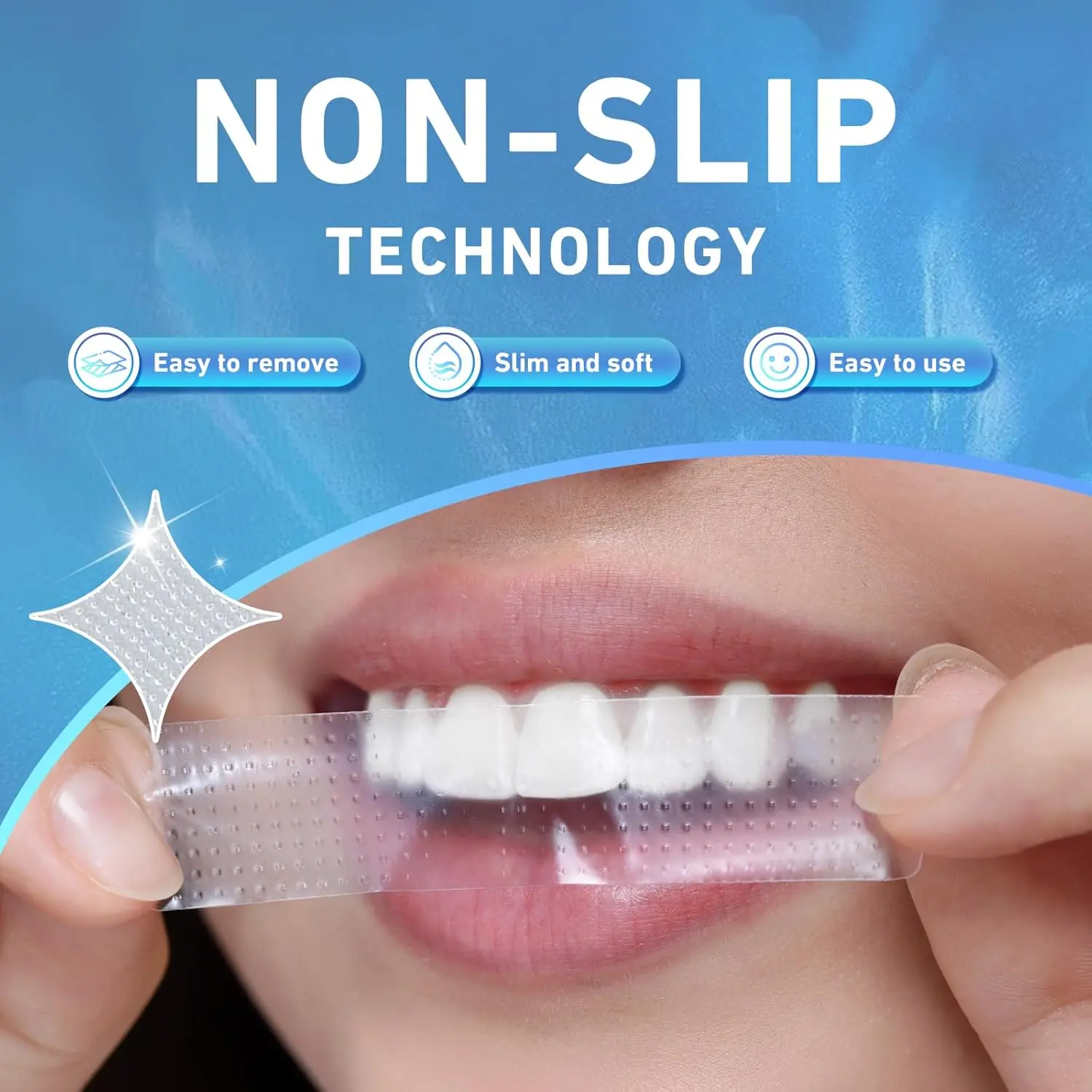 Achieve a confident, whiter smile with these enamel-safe teeth whitening strips formulated with coconut oil, gentle enough for sensitive teeth, and effective for removing stains.