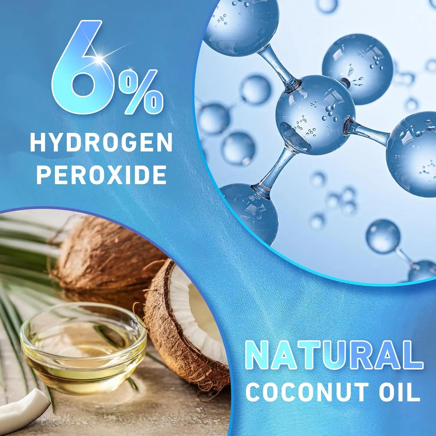 Achieve a confident, whiter smile with these enamel-safe teeth whitening strips formulated with coconut oil, gentle enough for sensitive teeth, and effective for removing stains.