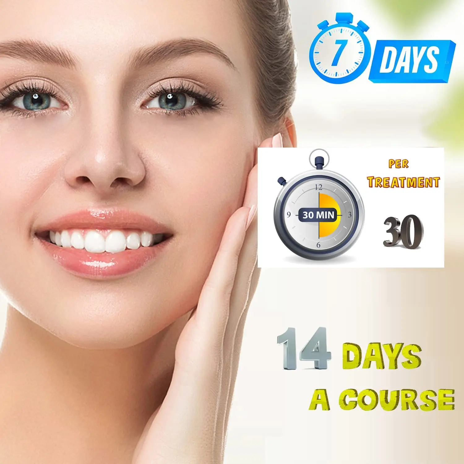 SMILESHOW PAP+ teeth whitening strips gently and effectively remove stains, offering a convenient, enamel-safe solution for sensitive teeth at home.