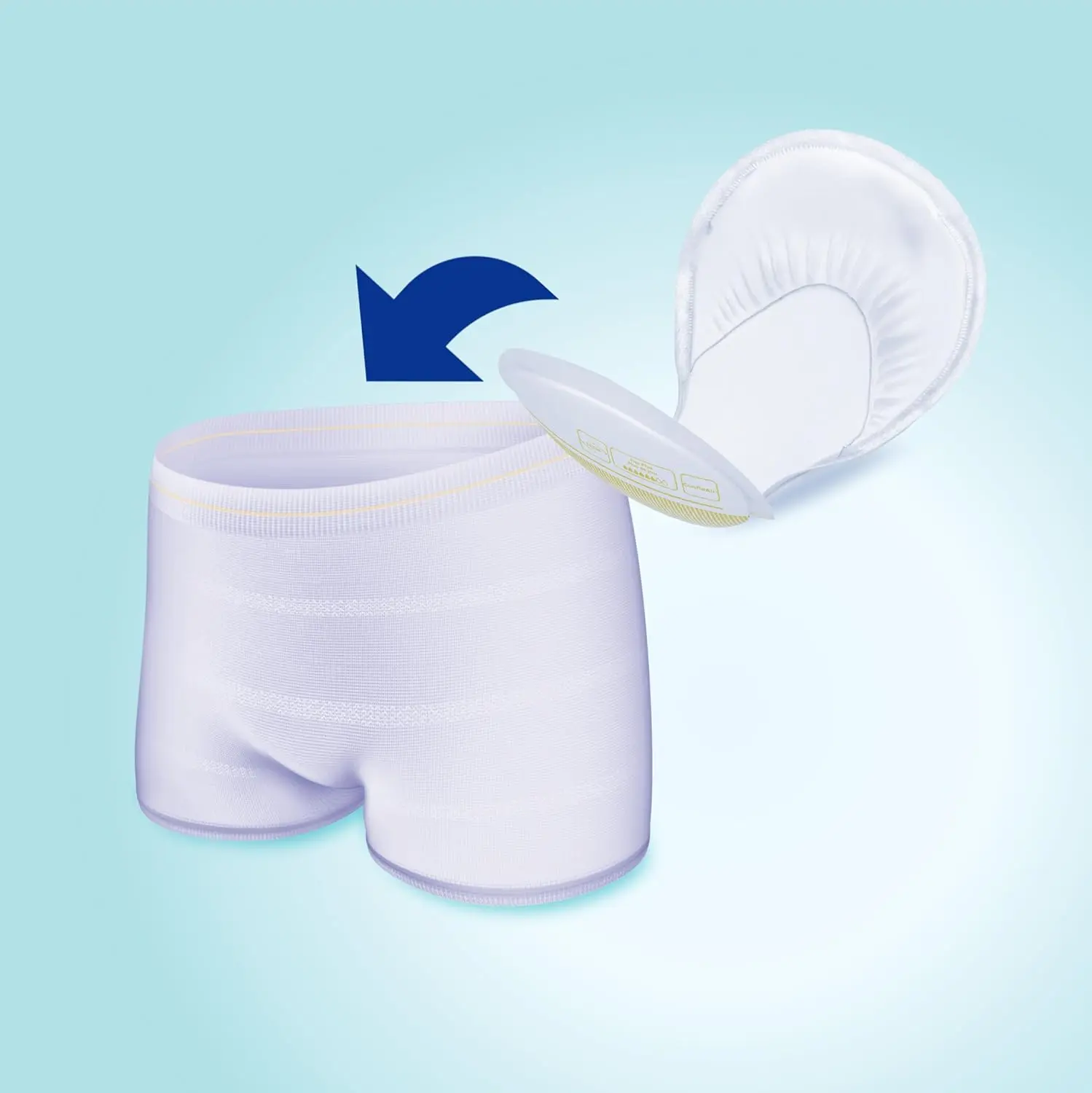 TENA ProSkin Night Super Absorbent Pads provide heavy incontinence protection and feature a dry fast core for skin dryness and ConfioAir breathable technology.