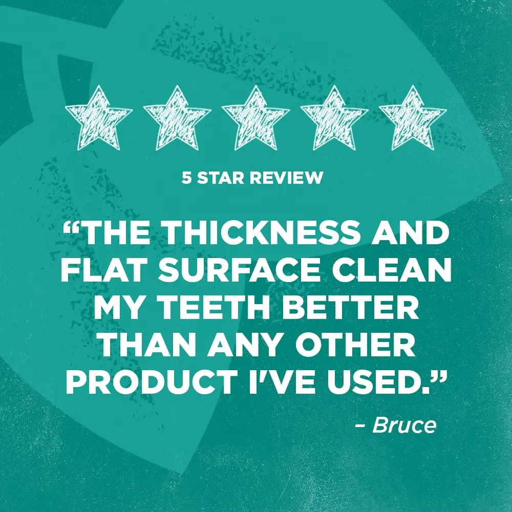 Six packs of Tom's of Maine naturally waxed antiplaque flat dental floss in spearmint flavor.