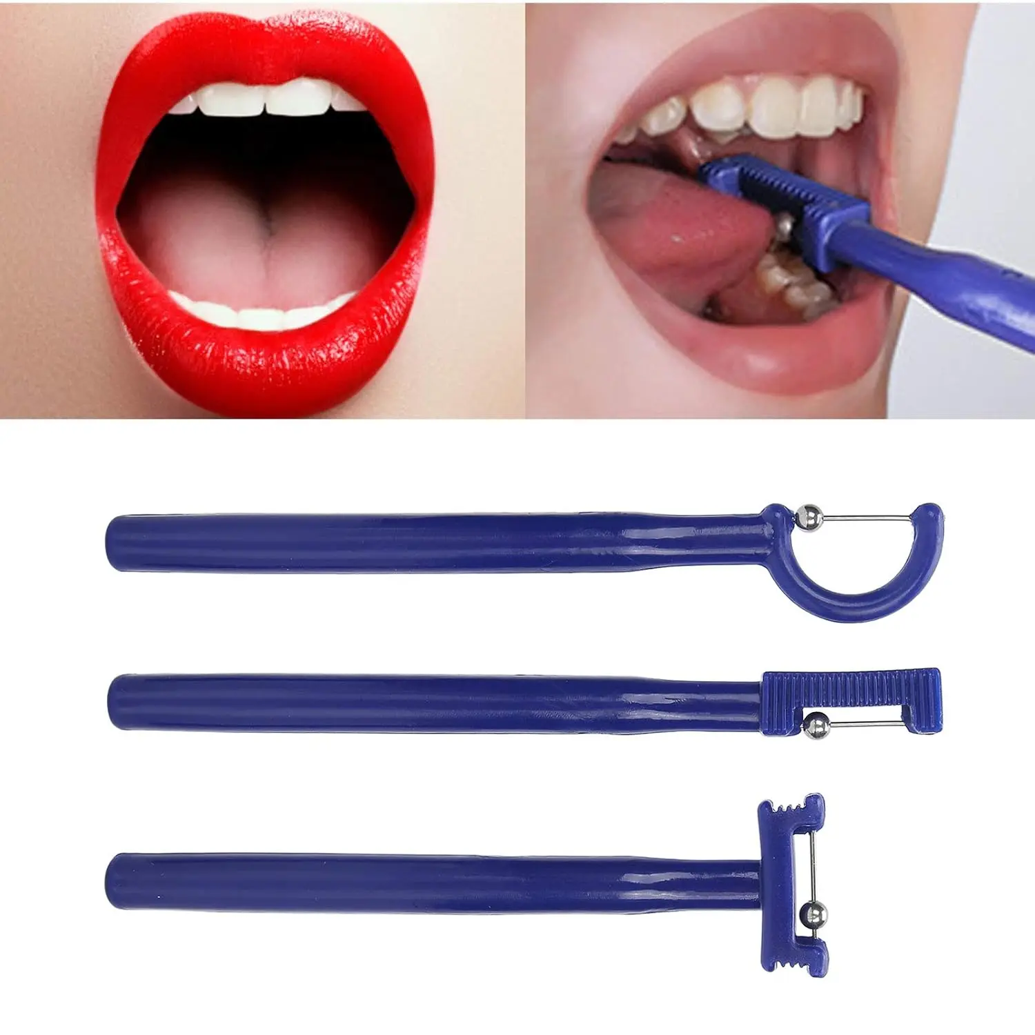 This tongue exercise kit includes three oral muscle training tools designed to improve speech clarity, strengthen tongue muscles, and help with articulation for both children and adults.