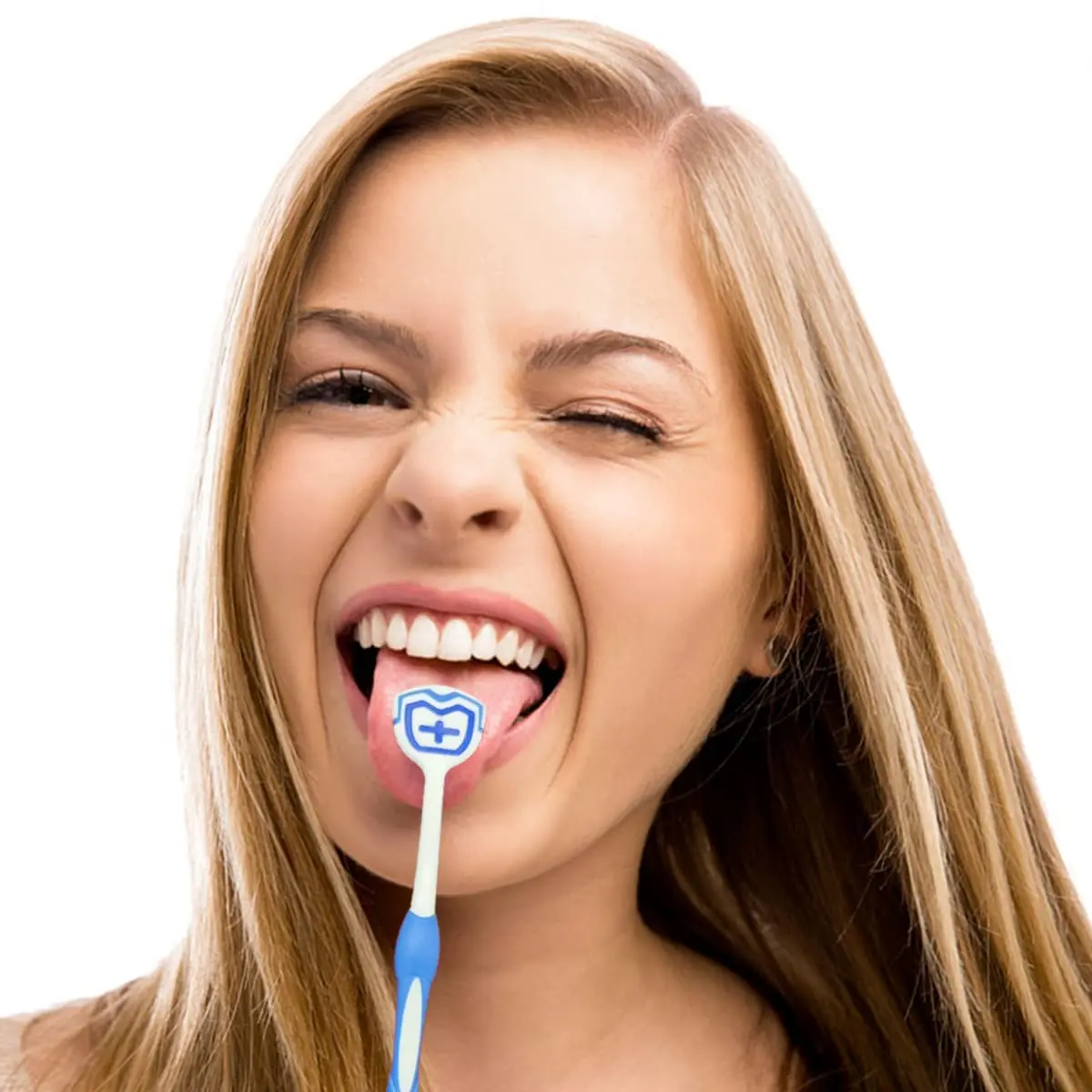 This 3-pack of colorful tongue scrapers helps remove gunk, freshen breath, and improve oral hygiene for the whole family.