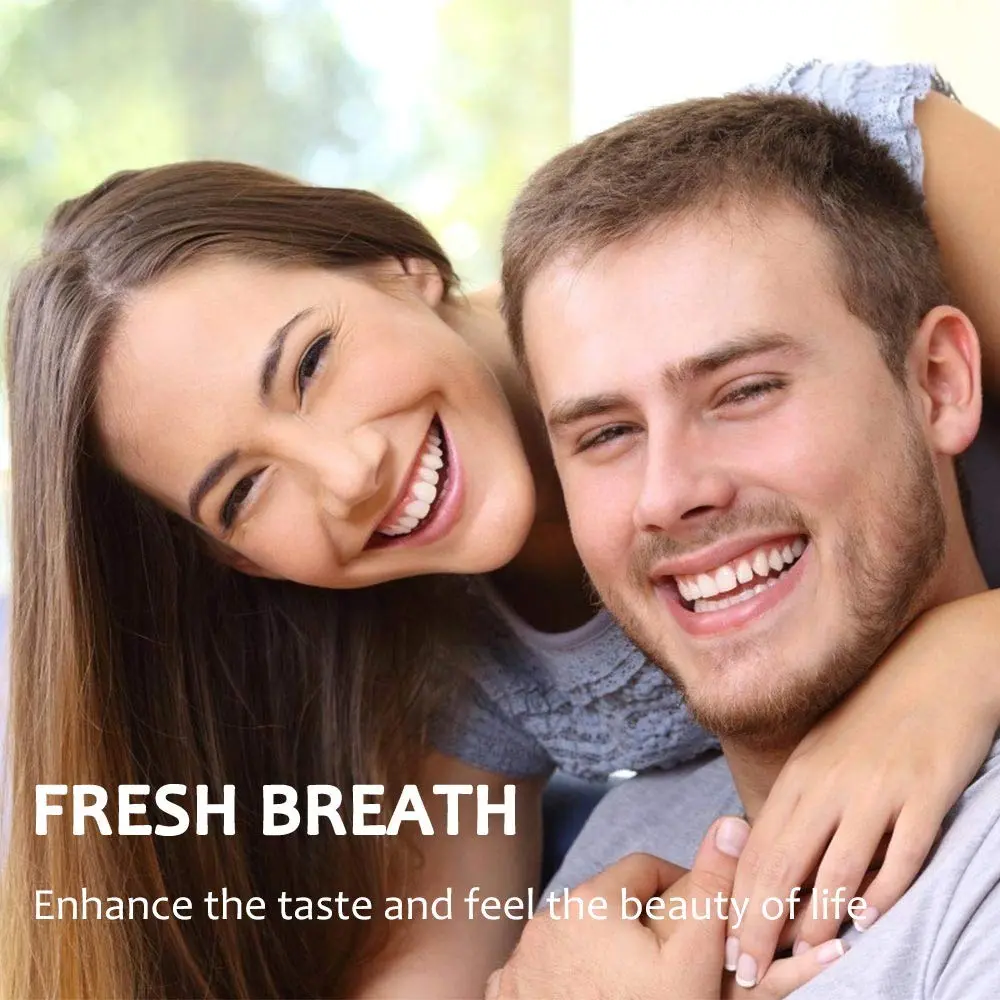 This two-pack of stainless steel tongue scrapers effectively cleans the tongue to remove bacteria and food particles, helping to reduce bad breath for both adults and children.