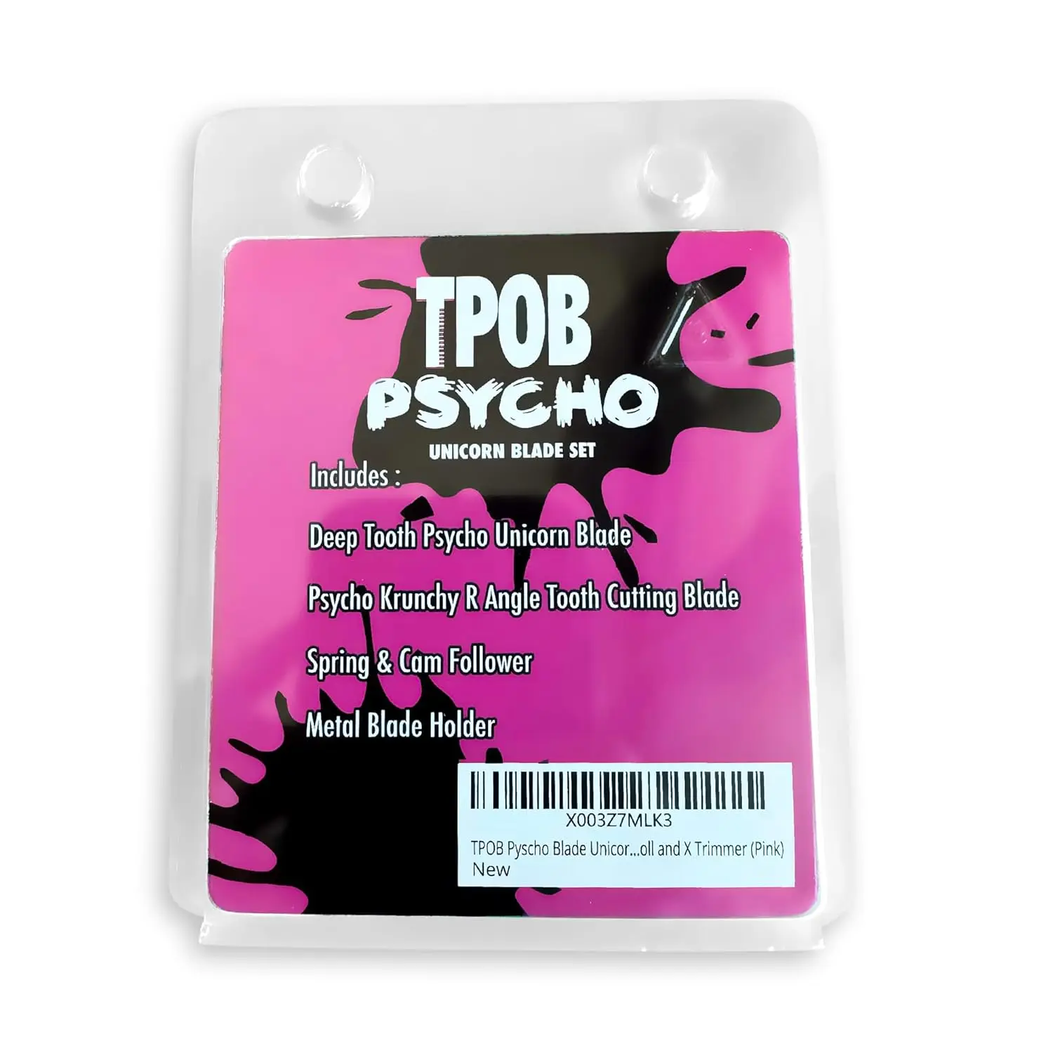 High-performance TPOB Unicorn replacement clipper blades with graphene coating and 90 Rockwell hardness offer the greatest fade for barbering.