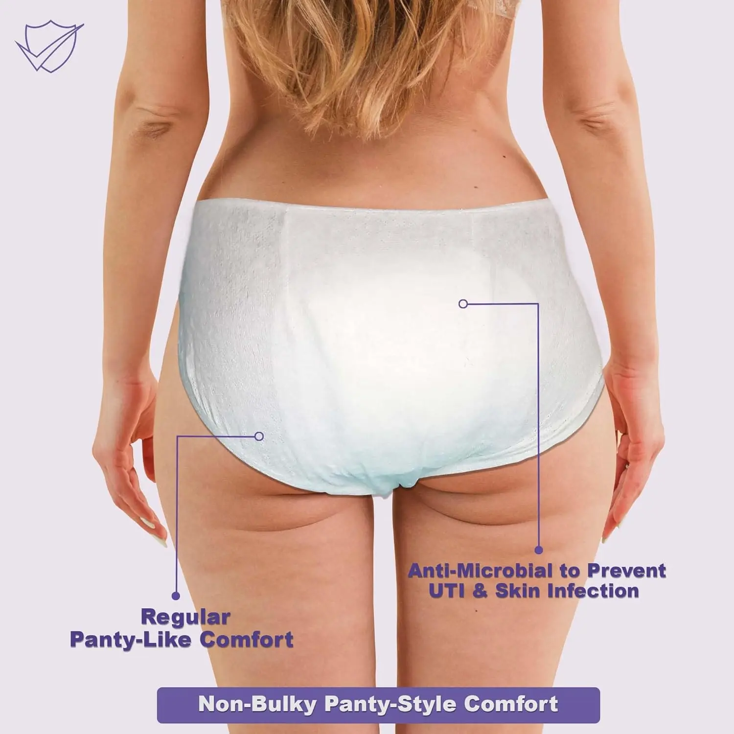 Trawee disposable period panties offer super absorbent protection and antimicrobial treatment for a hygienic and worry-free menstrual experience, suitable for teenagers, adults, and mothers.