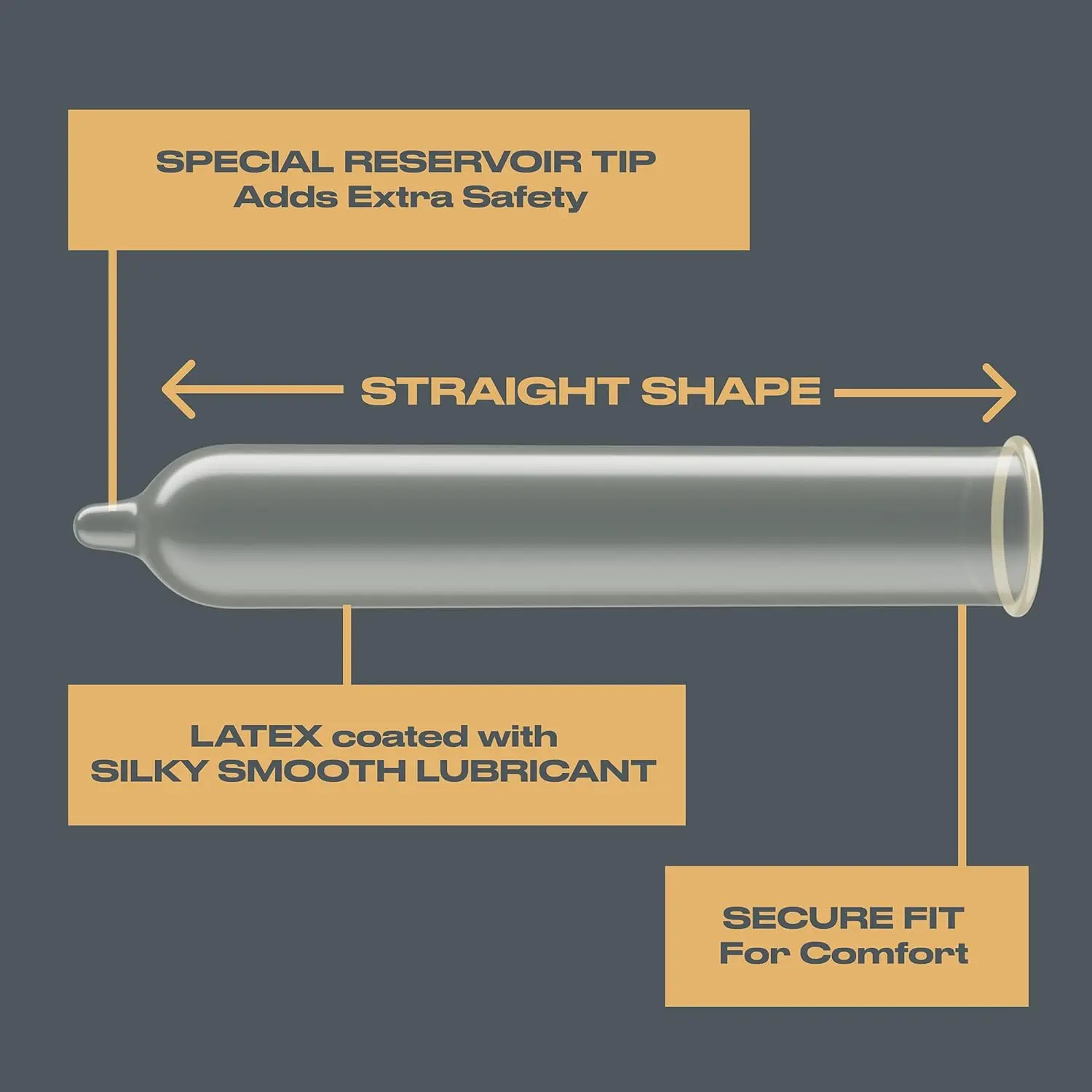 A 24-count box of Trojan Bareskin condoms, known for their thinness and silky smooth lubricant to enhance sensitivity and comfort.