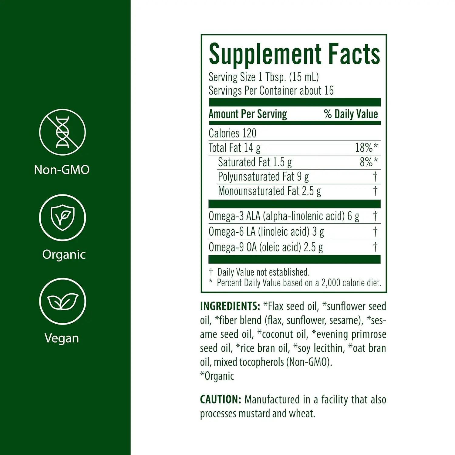 Flora Udo's Choice Oil blend, rich in omega 3, 6, and 9 fatty acids, supports stamina, recovery, and metabolic function, ideal for daily use.
