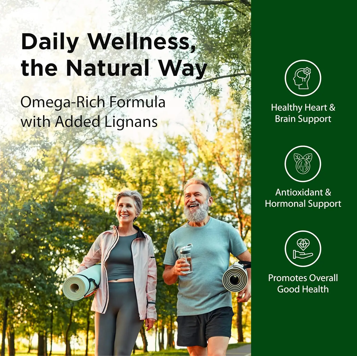 Flora Udo's Choice Oil blend, rich in omega 3, 6, and 9 fatty acids, supports stamina, recovery, and metabolic function, ideal for daily use.